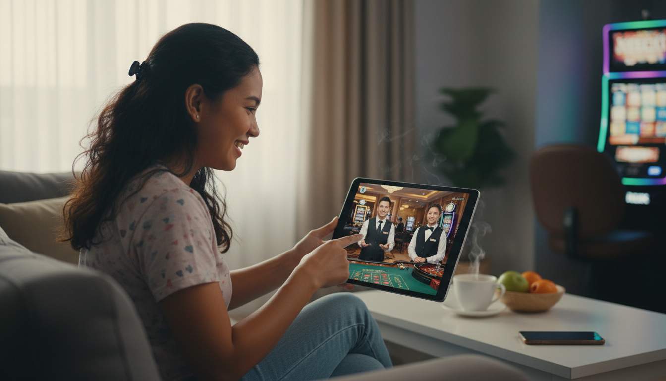 Live casino experience at PHKIDLAT